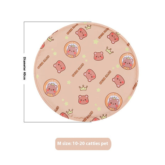 ChillPaws Round Gel Cooling Mat