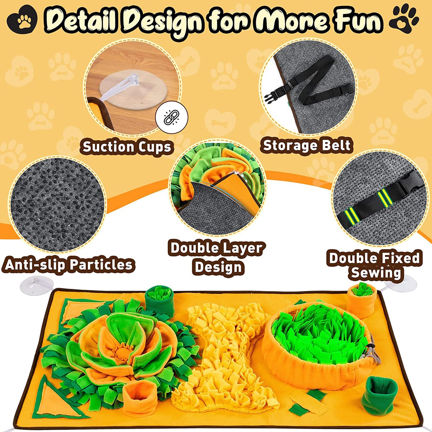 SniffNook Pro Snuffle Mat (Anti-Slip)