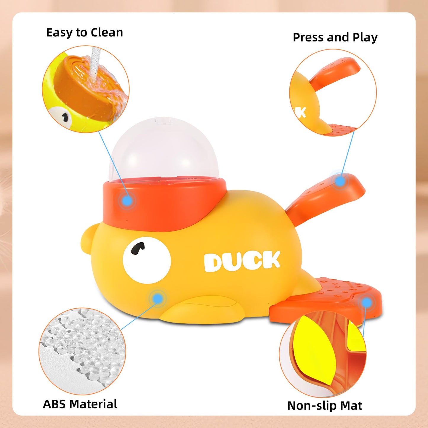 DuckyDrop Treat Dispenser Toy