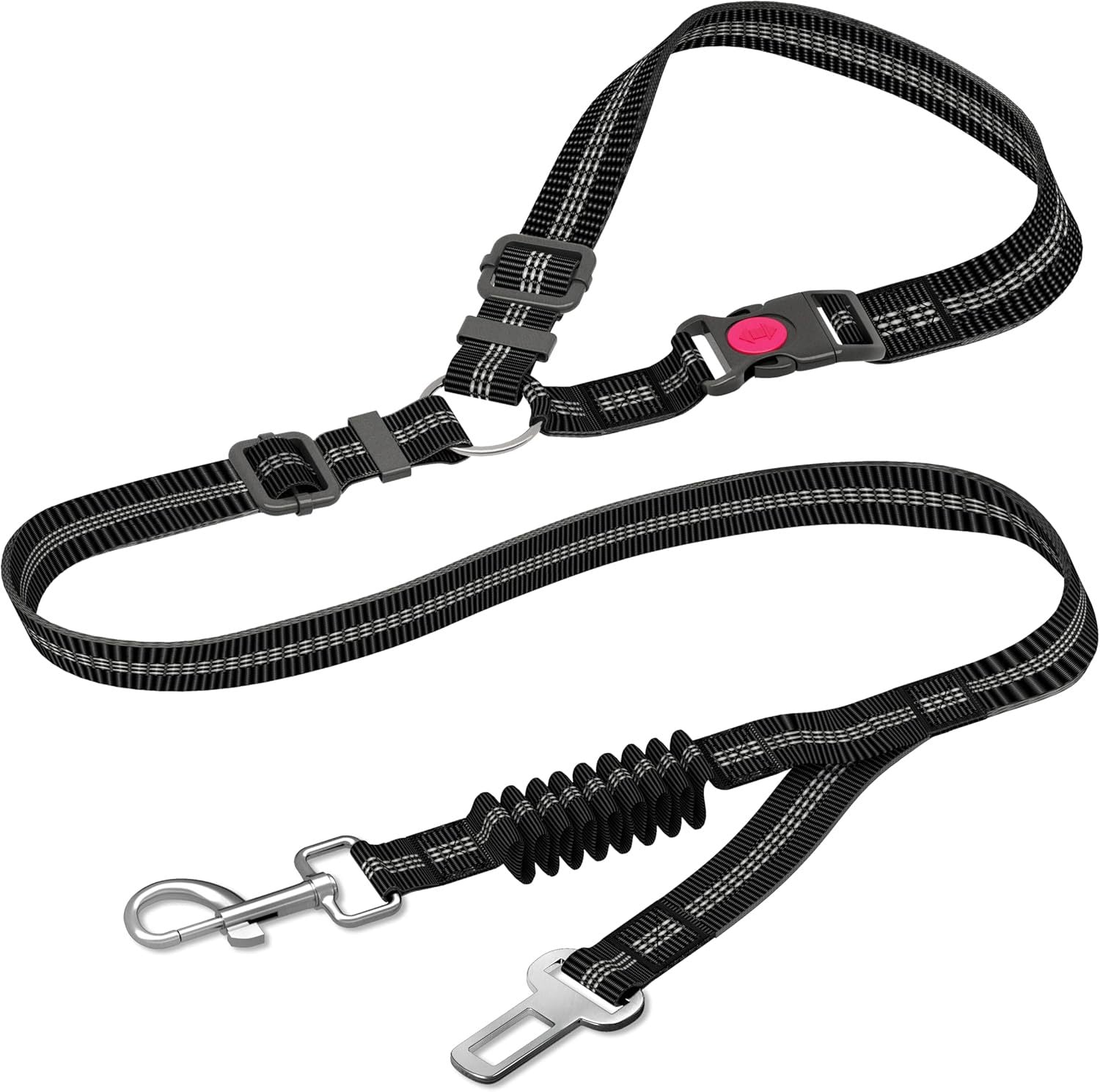 Car safety belt for dogs