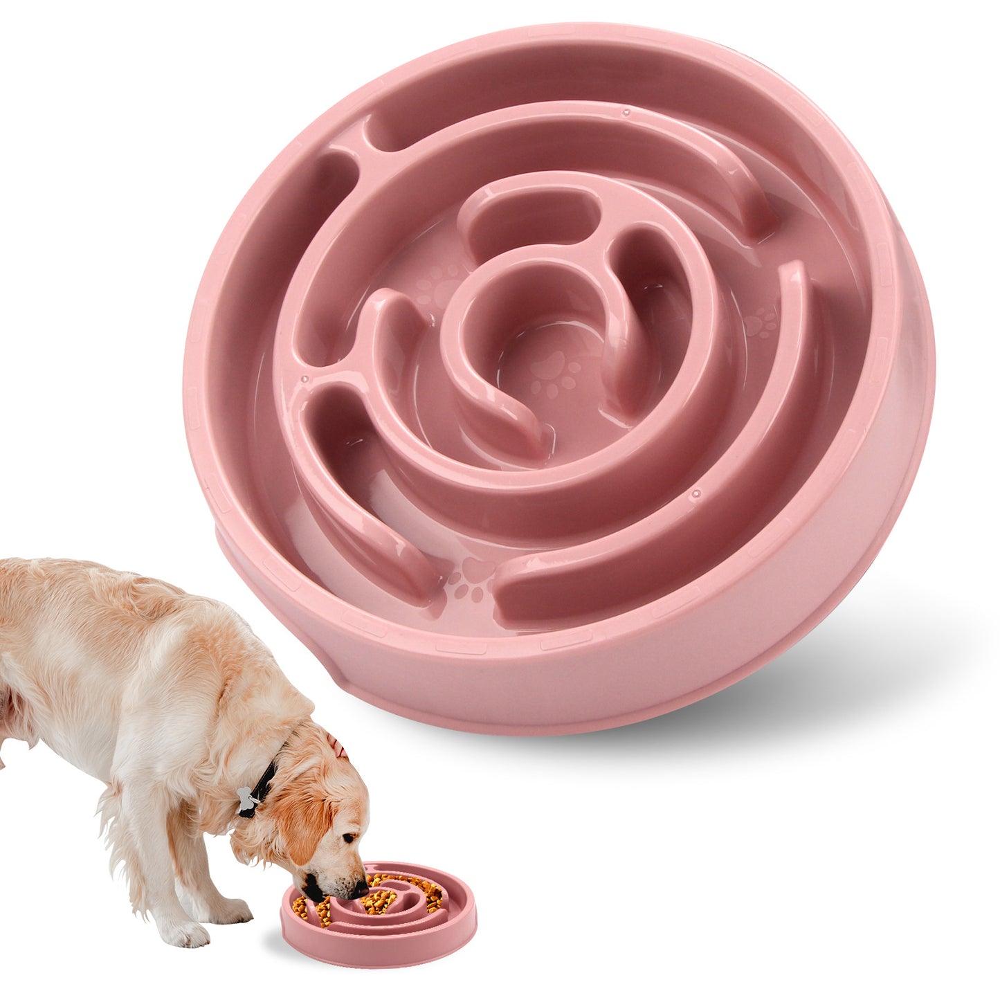 MazeMunch Silicone Puzzle Feeder - Pink