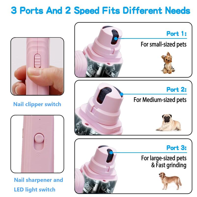 PawTrim 2-in-1 LED Nail Clipper & Grinder