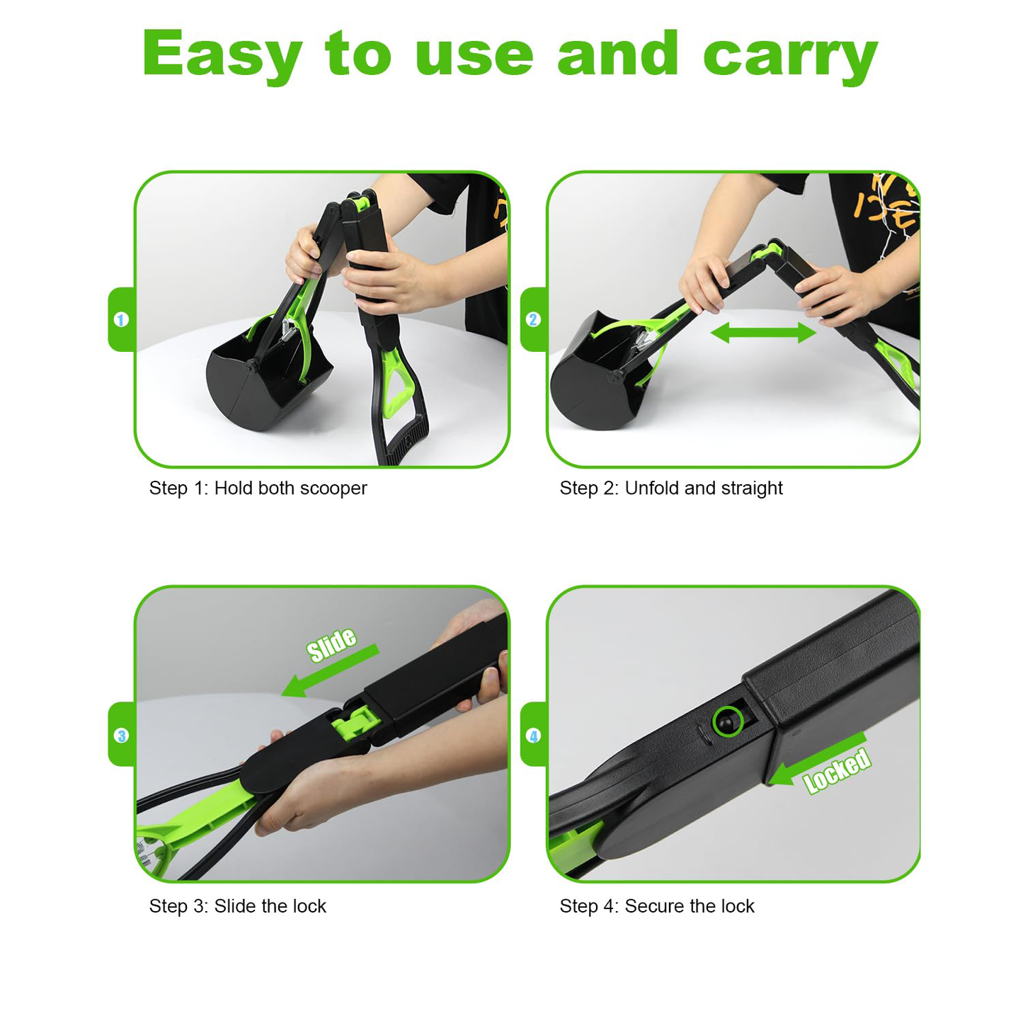 ScoopEase Foldable Poop Scooper