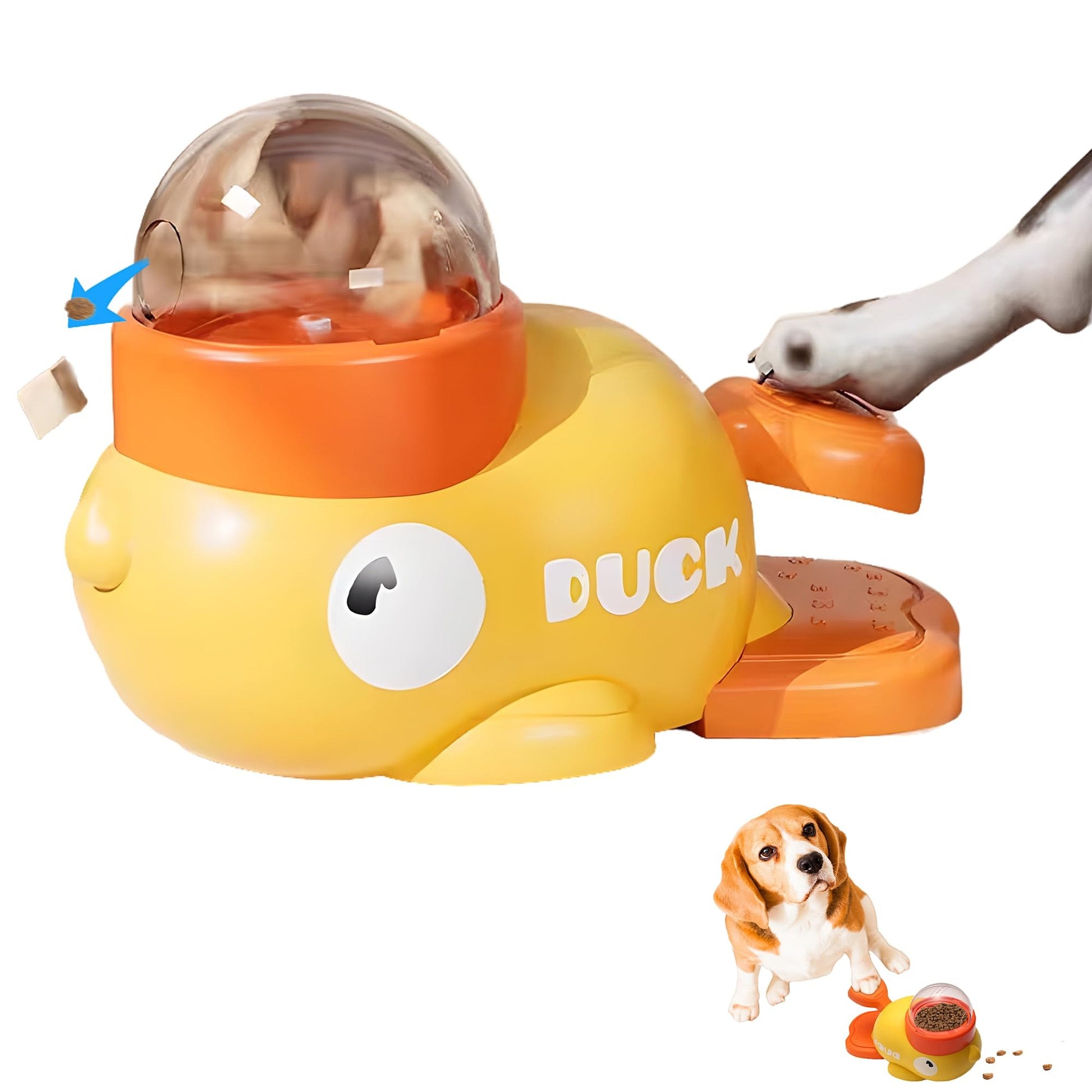DuckyDrop Treat Dispenser Toy