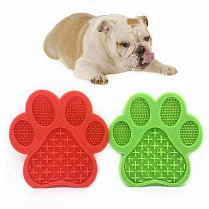 LickyLix Paw-Shape Bath Lick Pad