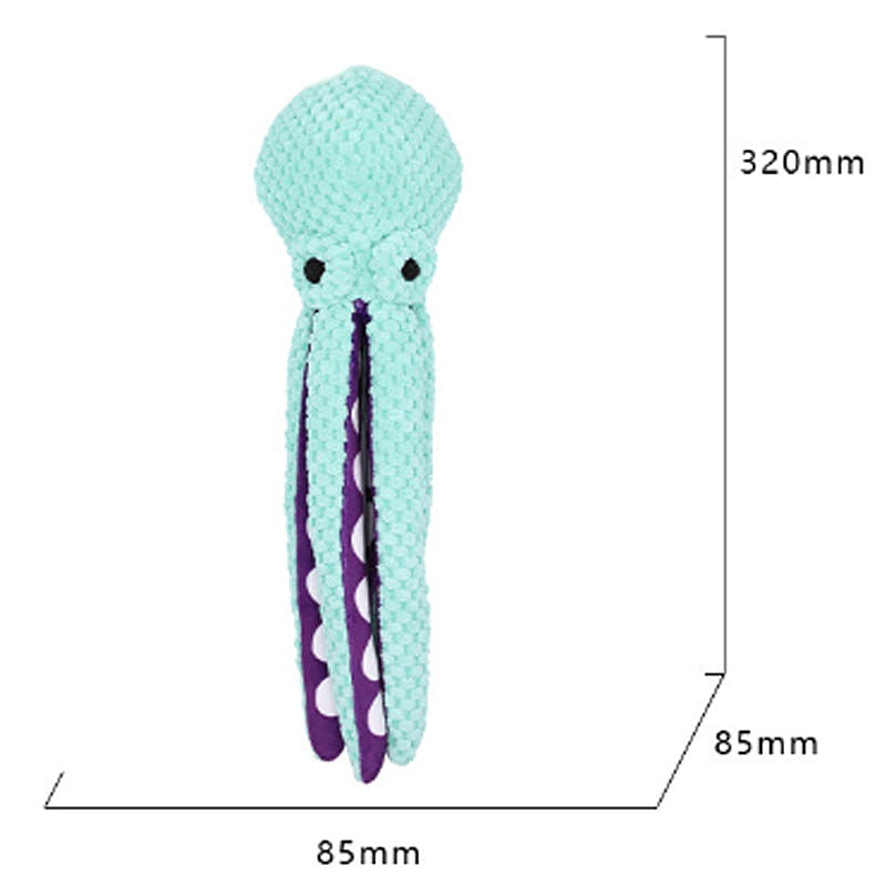 OctoPal Squeaky Plush Octopus (32 cm)