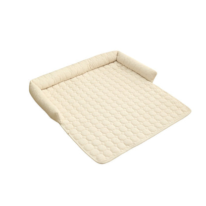 SnuggleSofa Corduroy Bed Blanket with Neck Pillow