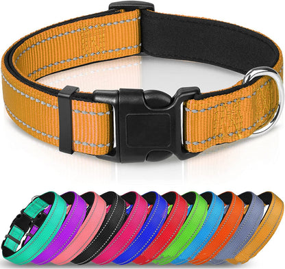 GlowTrail Reflective Safety Collar - Yellow