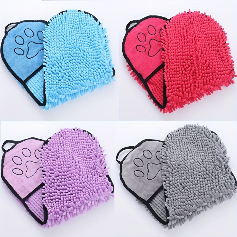DryDash pocket towel shown side by side in all four colors: blue, red, purple, grey