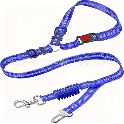 SafeRide 2-Point Car Safety Belt - Dark Blue