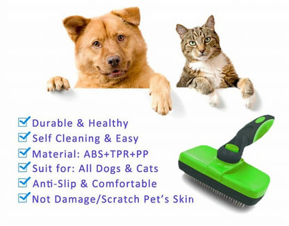 BloomBrush Self-Clean Deshedding Brush