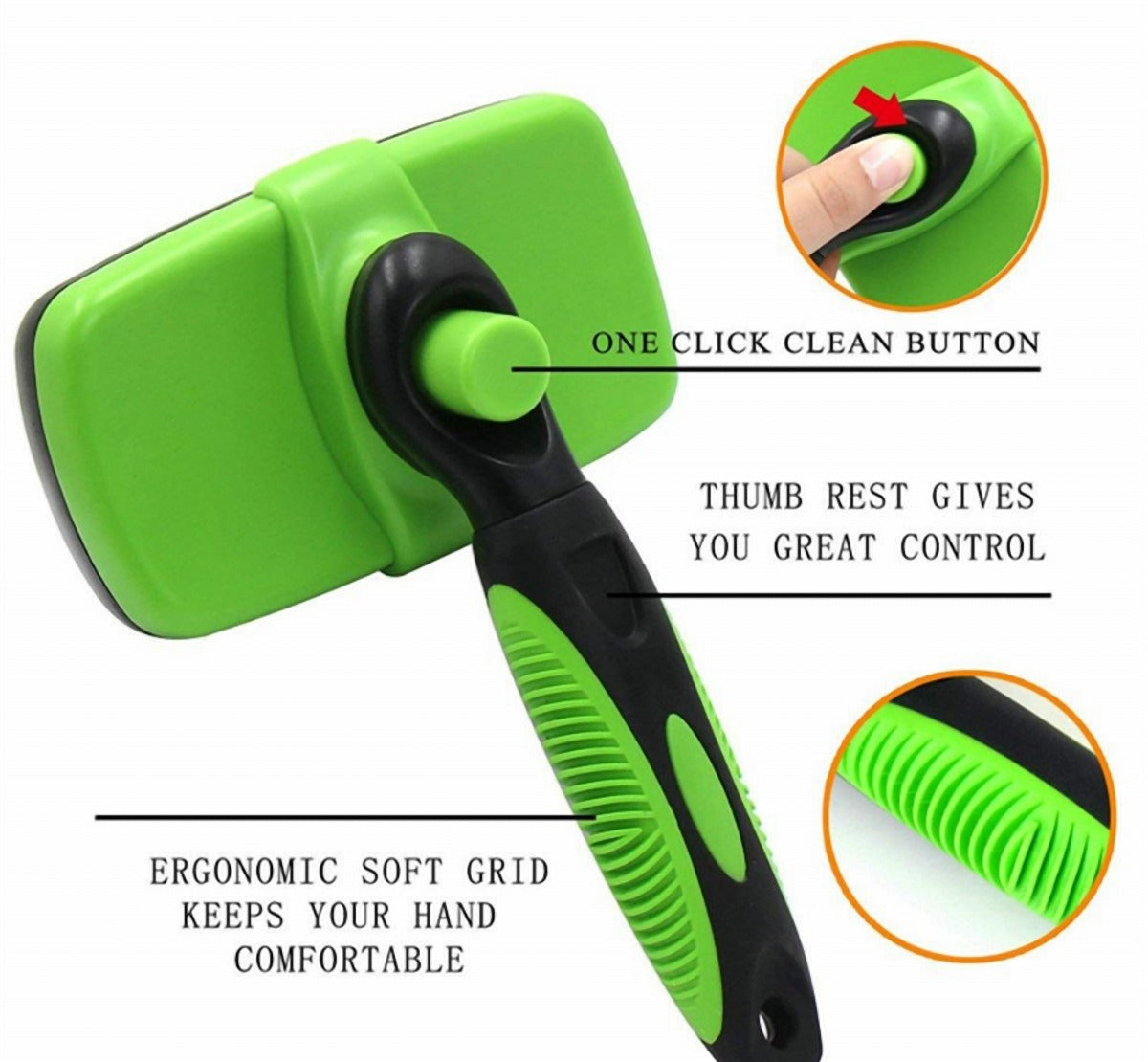 BloomBrush Self-Clean Deshedding Brush