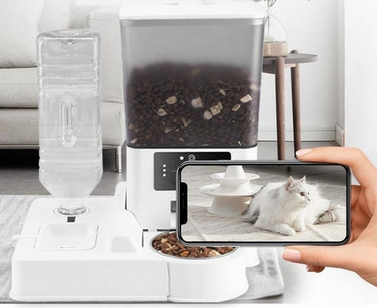 PawWatch Smart Video Feeder & Water Station (5L)
