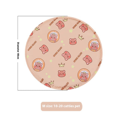ChillPaws Round Gel Cooling Mat