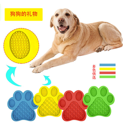 LickyLix Paw-Shape Bath Lick Pad