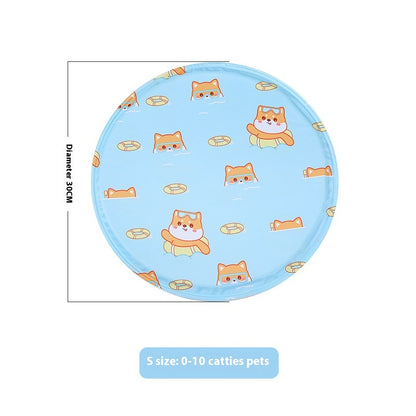 ChillPaws Round Gel Cooling Mat