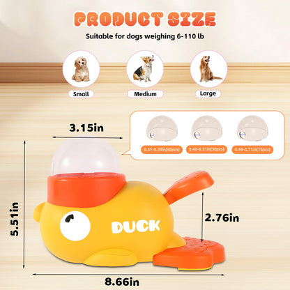 DuckyDrop Treat Dispenser Toy