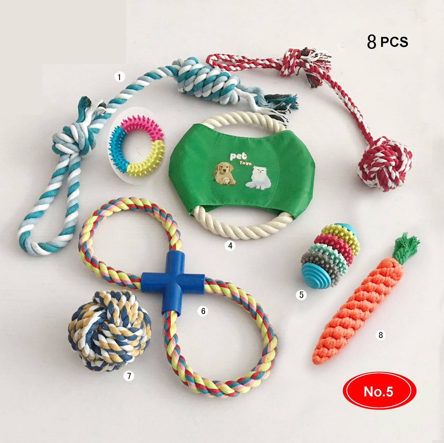 TugTeam Mega Rope Set (8–11 pcs)