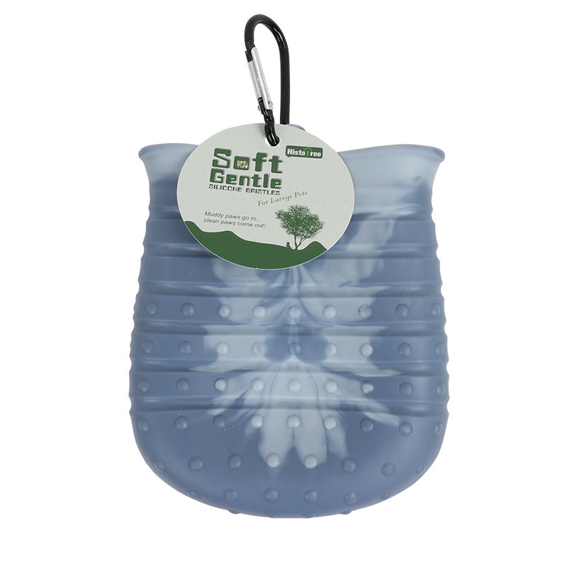 CleanPaws 2-in-1 Paw Washer & Brush