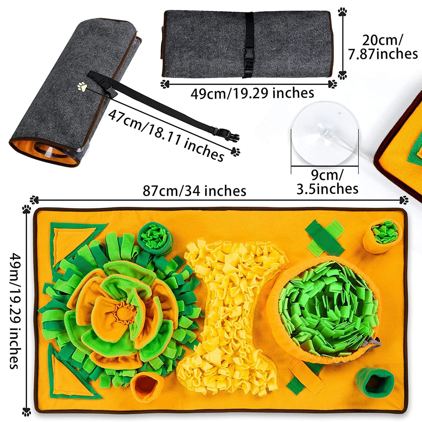 SniffNook Pro Snuffle Mat (Anti-Slip)