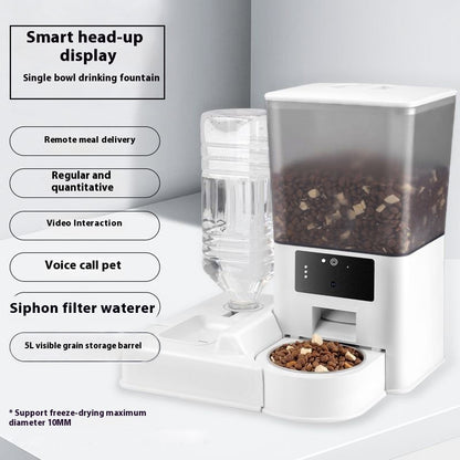 PawWatch Smart Video Feeder & Water Station (5L)