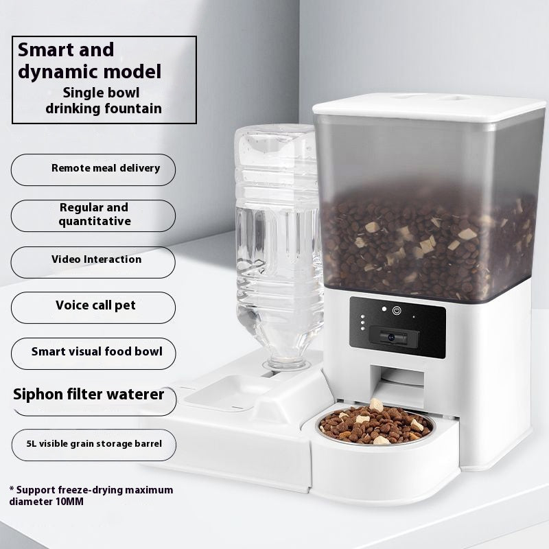 PawWatch Smart Video Feeder & Water Station (5L)