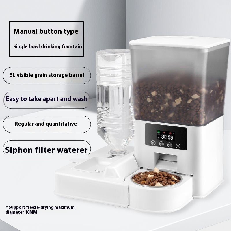 PawWatch Smart Video Feeder & Water Station (5L)