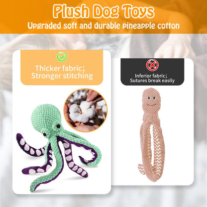OctoPal Squeaky Plush Octopus (32 cm)