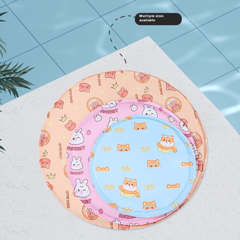ChillPaws Round Gel Cooling Mat