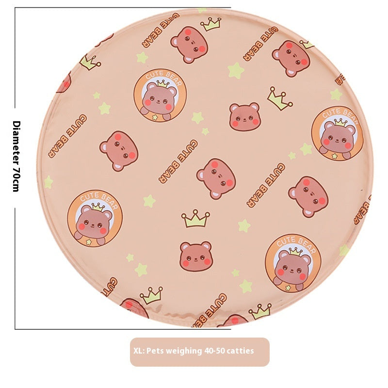 ChillPaws Round Gel Cooling Mat