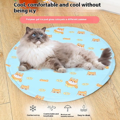 ChillPaws Round Gel Cooling Mat