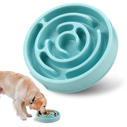 MazeMunch puzzle feeder clean angle with a dog eating from it